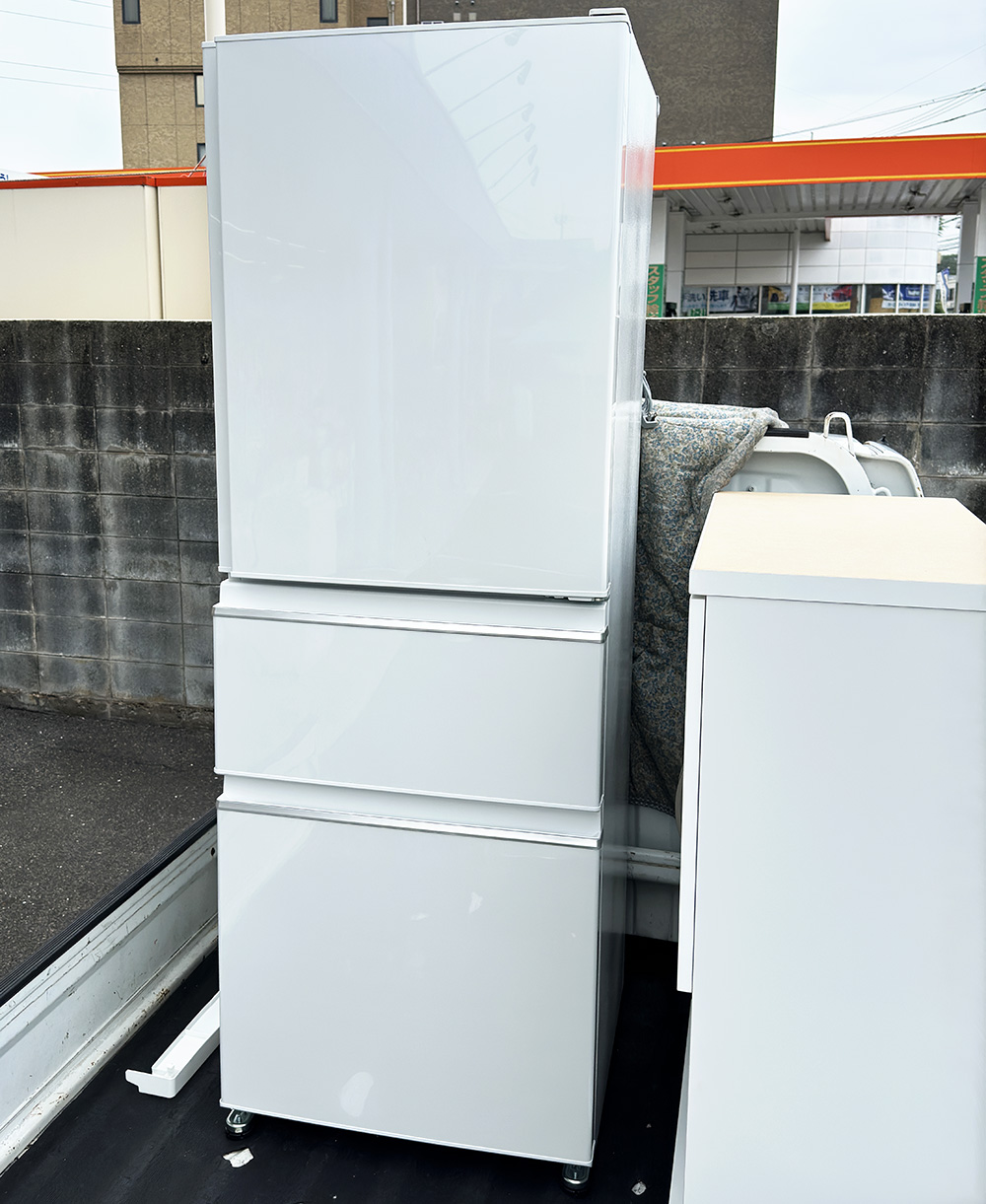 3ドア冷蔵庫 330L 三菱 2022年製 MR-CS33H