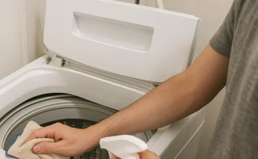 洗濯機の簡易清掃